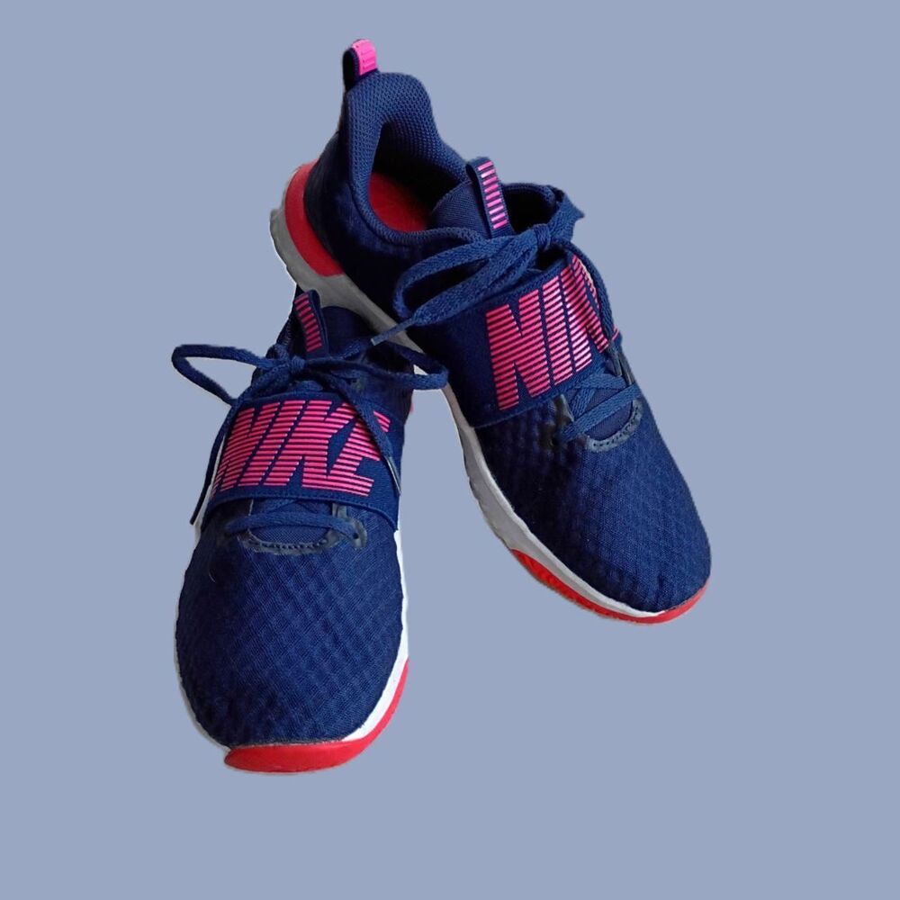 Nike Women's Navy/Pink Sneakers Running Shoes